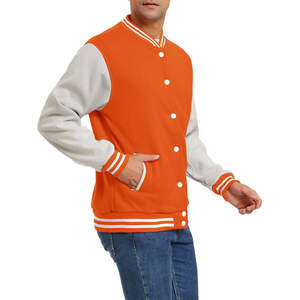 2024 personnalisé haute qualité Vintage hiver automne hommes laine Baseball université vestes Stand broderie peau de vache PayPal vérifié - Product Image 6