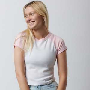 เสื้อยืดครอปสำหรับเด็กแบบลำลองสำหรับฤดูร้อน - Product Image 1