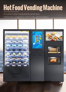 Máquina Expendedora Automática de Autoservicio con Pantalla Táctil para Comida Caliente, Papas Fritas, Pizza, Pollo, NUEVA, con Pago por Tarjeta, Monedas, Efectivo, Aplicación y Código QR - Product Image 2