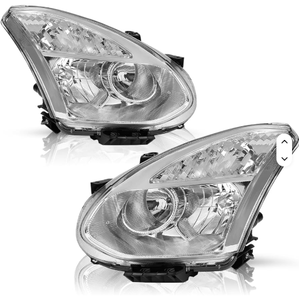 Rogue Chrome LED Headlight Assembly 2014-2015 Rogue Select Pair Nuevo 24V 6000K Color - Product Image 2