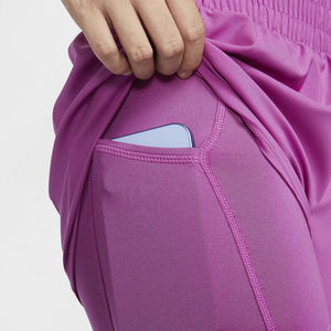 Pantalones cortos de Ciclismo de verano para mujer, pantalones cortos de cintura alta, pantalones cortos deportivos holgados informales con botones para niñas, Cintura elástica de Color sólido - Product Image 3