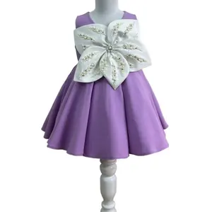 Buy Blossom Pearl Frock Elegant Floral Dress with Delicate Flower Petals and Pearls work Frock Elegant Dress with Delicate