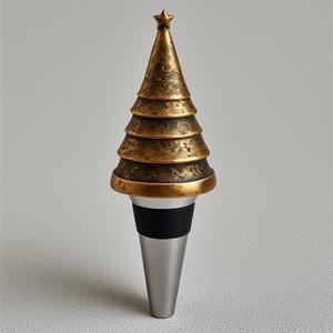 El tapón de botella de vino personalizado dorado pulido Metal duradero grabado detalles intrincados con color y logotipo personalizados - Product Image 6