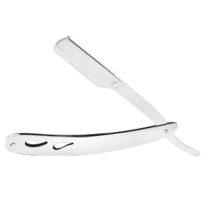 มีดโกนหนวดใบมีดเดี่ยวสแตนเลสคุณภาพสูง ด้ามจับพลาสติก/ไม้ไผ่/ไม้ สำหรับโกนผม โกนหนวด โกนบิกินี่ โกนขนตามร่างกาย - Product Image 1