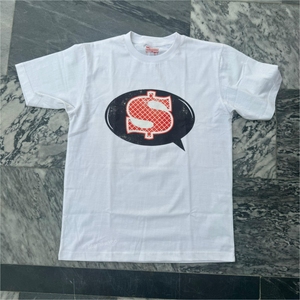 Camiseta de hombre de algodón 100% de peso pesado, ropa de calle con logotipo gráfico personalizado, ropa de uso diario con estampado de pantalla de gran tamaño con ajuste cómodo - Product Image 6