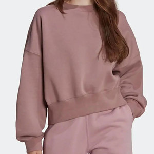 Sudadera de Alta Calidad para Mujer, Ropa con Bordado Estampado, Cuello Redondo Informal, Diseño Moderno, Color Personalizado, Sudadera Básica - Product Image 2