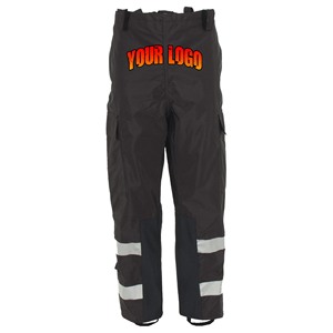 Pantalones de Seguridad de Alta Visibilidad para Hombre, Pantalones de Trabajo Resistentes con Paneles Reflectantes, Bolsillos de Carga, Ropa de Trabajo de Invierno, LED Intermitente, Impermeables - Product Image 1