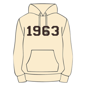 Año de Fundación 1963 Iota Phi Theta Neutral Pullover Hoodie Ropa de fraternidad griega Bordado personalizado Divine Nine HBCU Ropa - Product Image 2