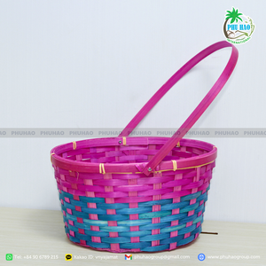 TOP PRODUCT Make Your <b>Christmas</b> <b>Gifts</b> Extra Special with Handwoven Bamboo <b>Baskets</b> and Natural Accents - Product Image 2