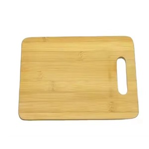 Bloque de corte de bambú natural de tabla de queso de cocina de tres piezas personalizado al por mayor - Product Image 5