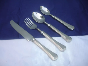 Couverts classiques fantaisie de qualité supérieure avec nickelage poli brillant couverts indiens décoratifs faits à la main décor de table de mariage - Product Image 4