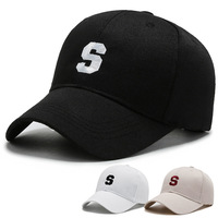 Gorra de béisbol de lujo de alta calidad, 6 paneles, 100% algodón, para hombre, estilo clásico deportivo plateado.