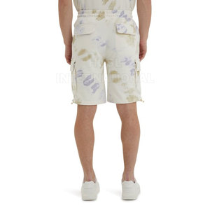 High Quality 100% Polyester <b>Men's</b> <b>Cargo</b> <b>Shorts</b> Custom Logo Solid Color Outdoor Work/Casual Hip Hop Style - Product Image 3