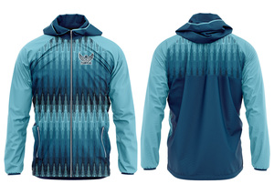 Chaquetas impermeables de lona transpirable de alta calidad para hombre, ropa de invierno, cortavientos, estilo callejero, chaqueta transpirable para exteriores, logotipo frontal - Product Image 2