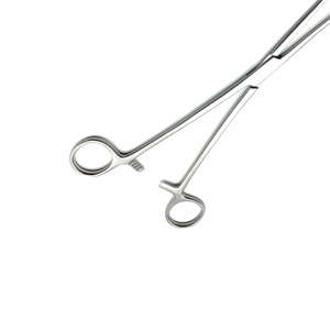 Premium Quality 25 cm Foerster <strong>Forceps</strong> Manual Stainless Steel Surgical Instruments Customized Logo <strong>Curved</strong> Smooth Jaws for Sponge - Product Image 4