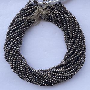 4mm 5mm cobre marrón Natural perla de agua dulce piedra redonda patata cuentas hebras a precio al por mayor para la fabricación de joyas - Product Image 4