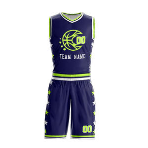 Uniformes de basket-ball de haute qualité imprimés avec logo personnalisé Vêtements de sport confortables dans un ensemble de styles Uniformes de basket-ball Offre Spéciale - Product Image 1