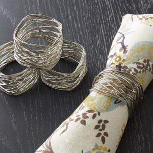 Vintage Design Home Table Decoration Napkin <b>Ring</b> Gold Napkin Tissue <b>Clip</b> in Reasonable Price for Wholesale Suppliers - Product Image 5