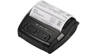 Imprimante d'étiquettes mobile compacte et robuste Bixolon SPP-L410 de 4 pouces, prête pour la vente au détail, l'entreposage, impression thermique directe de codes-barres, IP54