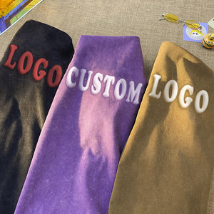 3D Puff Print <b>T</b> <b>Shirt</b> <b>Men</b> Vintage Acid Wash Drop Shoulder Plain Blank Custom Fashion Tee - Product Image 3