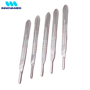 ผู้ผลิตด้ามมีดผ่าตัดแบบ OEM ODM ชุดมีดผ่าตัดสแตนเลส 5 ชิ้น คุณภาพดีที่สุดจากปากีสถาน - Product Image 4