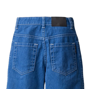 Smooth Surface Breathable Construction Modern / Casual Wear For Outdoor <b>Cheap</b> Versatile Boys Denim Pants Premium Quality Textile - Product Image 6