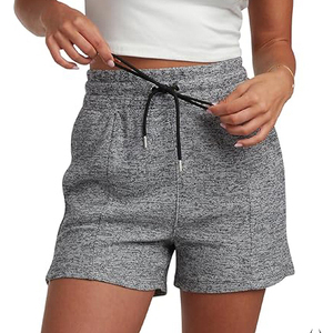 Shorts de Felpa para Mujer, Sensación de Algodón Premium, Cintura Elástica, Silueta Cómoda y Relajada, Estilo Casual y Moderno - Product Image 3