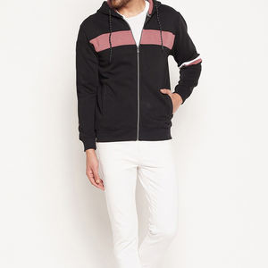 Vêtements d'hiver 100% Cotton Customized Zipper Hoodies Apparel Clothing Casual Men Zipper Hoodies for Man Best Selling - Product Image 5