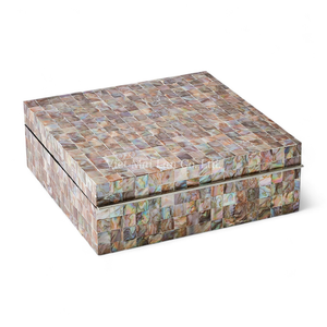 Caja de Nácar Hecha a Mano al por Mayor, Incrustaciones de Concha Artesanales, Suministro Directo del Fabricante - Product Image 6
