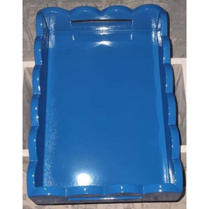 Bandeja Rectangular de madera personalizable, bandeja multiusos para servir a precio asequible - Product Image 1