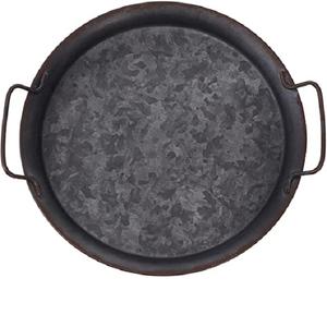 Plateau de service à café et thé en métal décoratif de luxe, plateau de Table à manger, plateau de service d'eau pour la maison et le bureau - Product Image 2