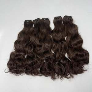 Expédition immédiate en gros – Extensions de cheveux humains Remy 100 % vietnamiens lisses, de luxe, double trame, super double drawn, sans traitement chimique - Product Image 5