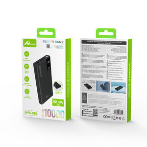 Batterie Externe Portable Home Digitalome HPK-026 10000mAh, Charge Rapide de Téléphone Type-C 25W, Écran LED, Sortie 22.5W, Interface d'Entrée USB - Product Image 2