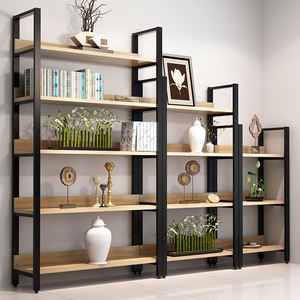 <span class=keywords><strong>Estantería</strong></span> Moderna Convertible de <span class=keywords><strong>Madera</strong></span> Rústica Negra <span class=keywords><strong>y</strong></span> <span class=keywords><strong>Metal</strong></span> para Hogar, Oficina, Bar, Taller, Escuela, Almacén, Venta al Por Mayor - Product Image 6