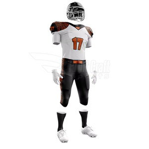 Uniforme de Fútbol Americano Unisex de Estilo Nuevo para Práctica, Servicio OEM, Diseño Personalizado, con Bolsas - Product Image 3