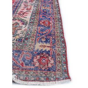 Alfombra de Lana Anudada a Mano de Gran Tamaño, Diseño de Medallón Rojo y Naranja, para Sala de Estar, Pasillo Rectangular, Modelo Pae-2295 - Product Image 4