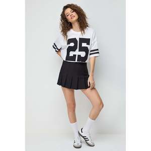 T-shirt décontracté surdimensionné imprimé 100% coton Mold - Product Image 4