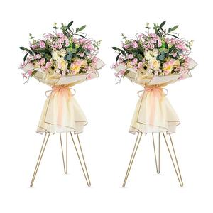 Soporte de flores de hierro de alta calidad, floreros decorativos de mesa de oficina expandible para boda en el hogar y la Oficina - Product Image 6