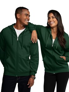 Sweat à capuche zippé intégral pour homme, en molleton épais 220g, mélange de coton, écologique, décontracté, mode, vente en gros, prix bas - Product Image 2