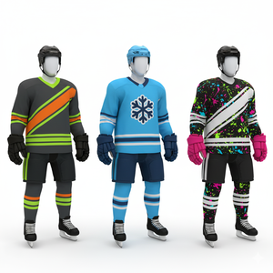 Uniforme de sport de hockey sur glace personnalisé 2026 |   Maillot et chaussettes de sublimation |   Vente en gros OEM - Product Image 3