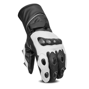 CE Knuckle Armures Protection Jaune Noir Cuir Moto Gants pour Motos Motards Écran Tactile Cyclisme Extérieur - Product Image 6