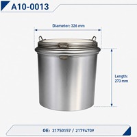 Filtro Antiparticolato Diesel Euro 6 DPF 21750157 21794709 Compatibile con Camion FE FL A10-0013