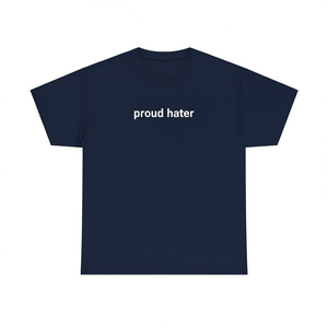 เสื้อยืด Proud Hater แขนสั้น คอกลม สำหรับผู้ใหญ่ ของขวัญส่งเสริมการขาย - Product Image 3