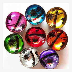 Tazón de cáscara de coco sostenible, hecho a mano para una vida verde, reutilizable y de origen ético, ideal para ensaladas y comidas ecológicas - Product Image 5