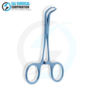 Pinzas Manuales de Alta Calidad para Toallas, Herramienta Quirúrgica de Acero Inoxidable Duradero, Certificación CE para Uso Médico, Dental y Veterinario, Precisión - Product Image 1
