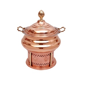 Serving Pot <b>Food</b> Serving Equipment <b>Buffet</b> Brass Serving Dish Hotel and Restaurant Chafing Dish <b>Food</b> <b>Warmer</b> Chafing Dish - Product Image 3