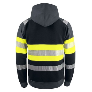 Wholesale High Quality <b>Material</b> Factory Cheap Price Breathable Supply Safety <b>Reflective</b> Custom Men Safety Working Jacket for man - Product Image 5