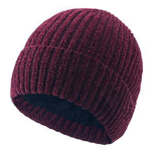Gorro de Invierno para Adultos, Ropa de Exterior, Nueva Llegada, Precios al por Mayor, Logotipo Personalizado, Gorros Transpirables de Jacquard Suave y Sólido - Product Image 2