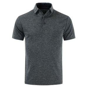 Camiseta Polo de alta calidad, venta al por mayor, camisetas Polo de diseño personalizado, 100% algodón, camisetas antiarrugas de manga corta para hombre, polo - Product Image 2