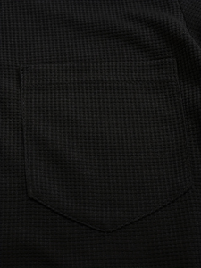 เสื้อกีฬาคอตตอนออร์แกนิคแฟชั่นสำหรับผู้ชายปกเสื้อแขนยาวผ้าโพลีเอสเตอร์ถักกระดุมคอลูกเรือพิมพ์ลายทำจากบังคลาเทศ - Product Image 6